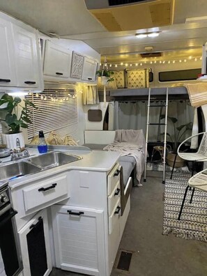 2 bedrooms, in-room safe, iron/ironing board, WiFi