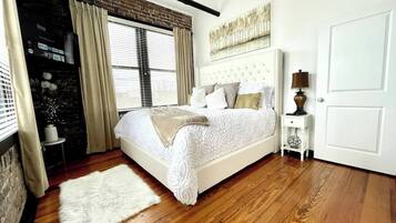 2 bedrooms, iron/ironing board, travel crib, WiFi