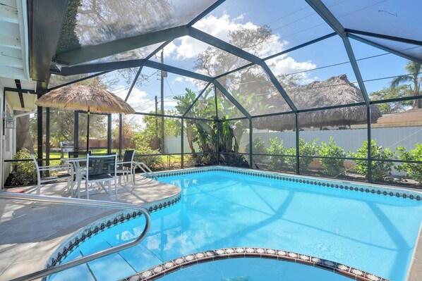 Piscine chauffée