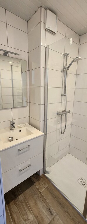 Shower, toilet paper - Family home in Brittany, close to the sea and amenities! (Plédran)