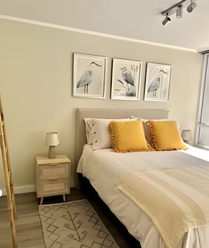 apartman | 1 hálószoba, sötétítőfüggöny, hangszigetelés és vasaló/vasalódeszka
