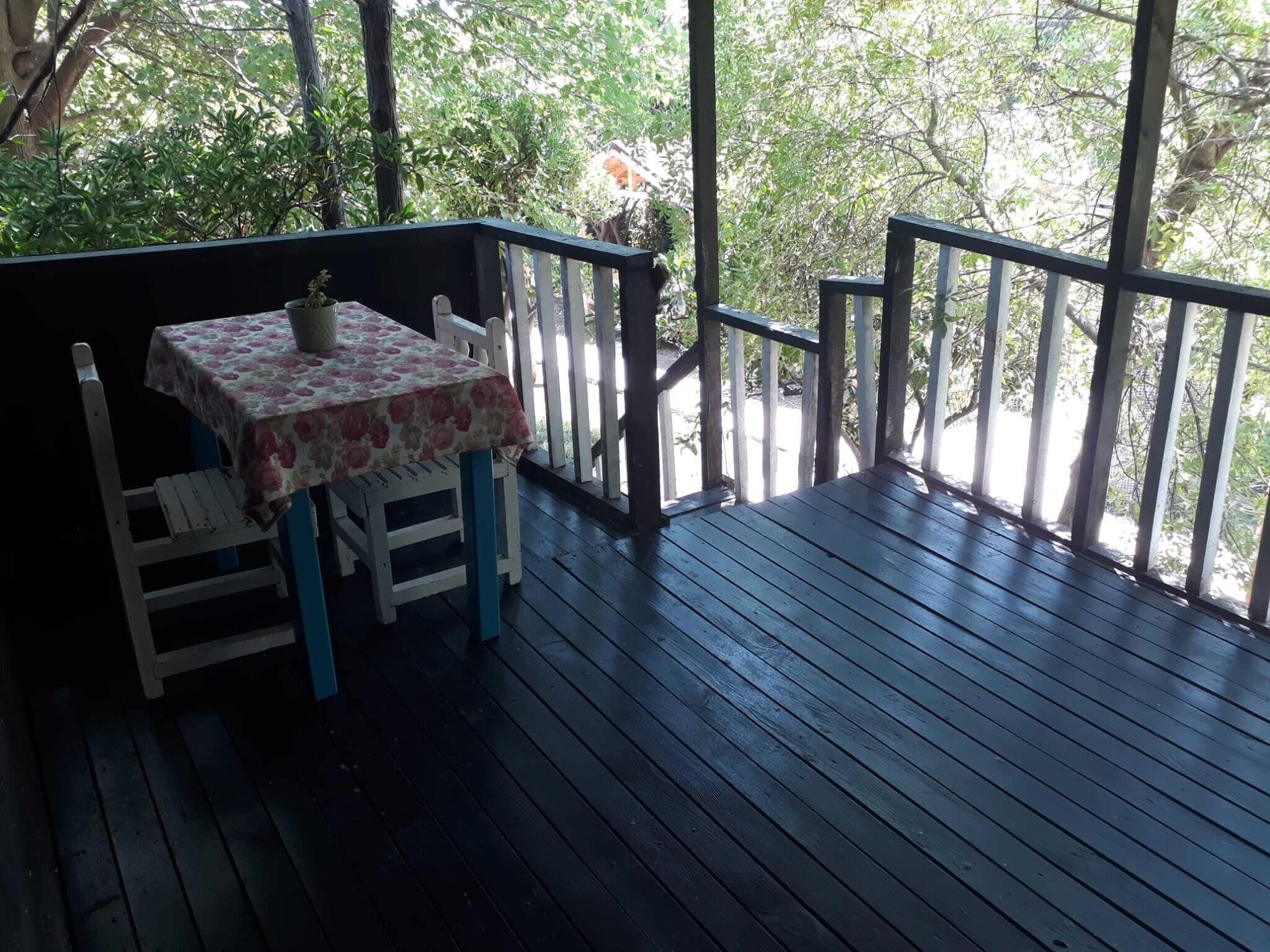 Economy Quadruple Room, Balcony, Garden View | View from room