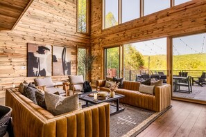 TV connectée, cheminée