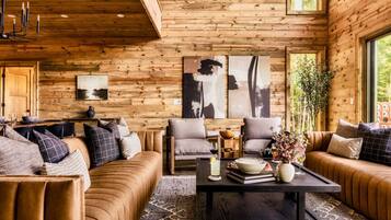 TV connectée, cheminée