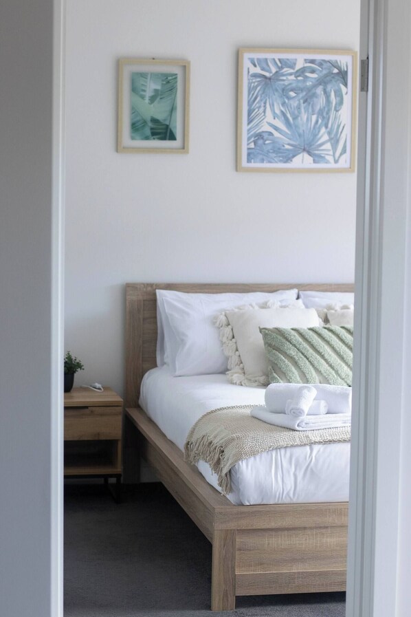 2 habitaciones, wifi gratis y ropa de cama 