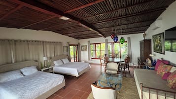 Family Quadruple Room, Ocean View | Free WiFi, bed sheets