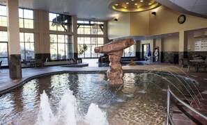 Indoor pool, outdoor pool
