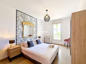 1 Schlafzimmer, Bügeleisen/Bügelbrett, kostenloses WLAN, Bettwäsche