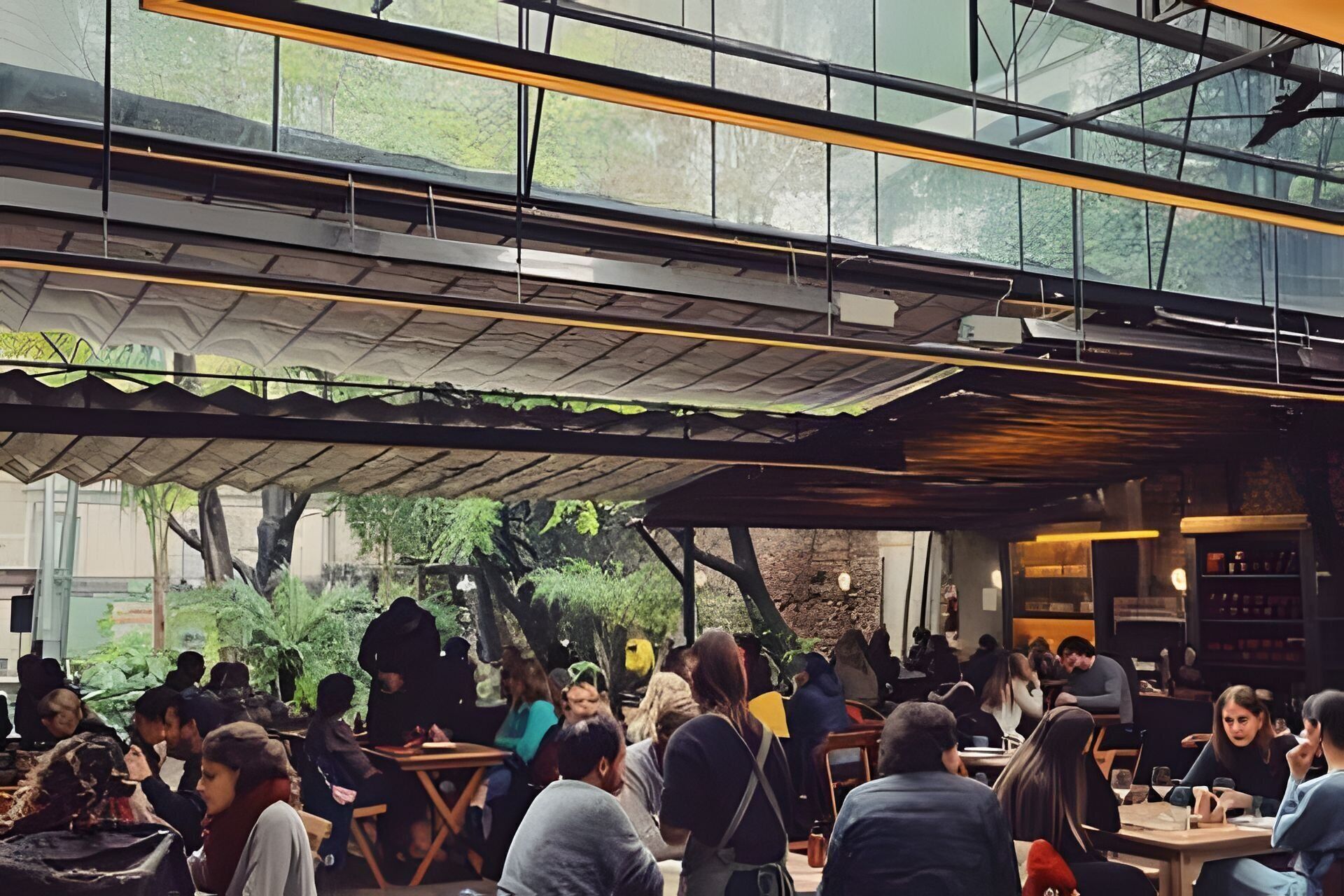 Restaurante al aire libre