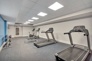 Fitness facility - Charming Studio apartment with fitness room, WiFi in marvelous New Haven (New Haven)