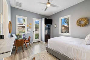 1 bedroom, desk, iron/ironing board, free WiFi
