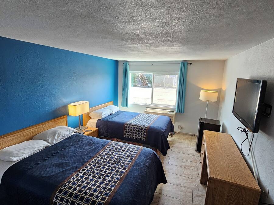 Blackout drapes, iron/ironing board, free WiFi