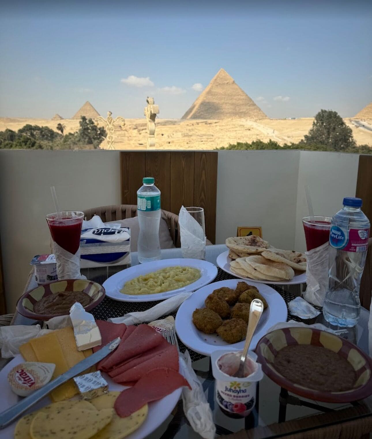 Photo - Pyramids On The Spot View