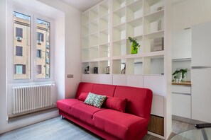 Living area - iFlat | Radiant retreat in Esquilino (Roma)