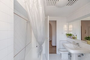 Douche, sèche-cheveux, bidet