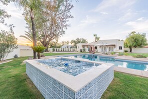 Una piscina climatizada