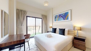 2 Schlafzimmer, Schreibtisch, Bügeleisen/Bügelbrett, kostenloses WLAN