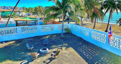 Beachfront Bliss: Spacious 5-Bedroom, 2-Bath Escape with Stunning Ocean Views