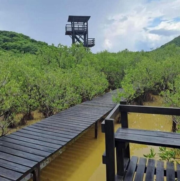 Overnattingsstedets uteområder