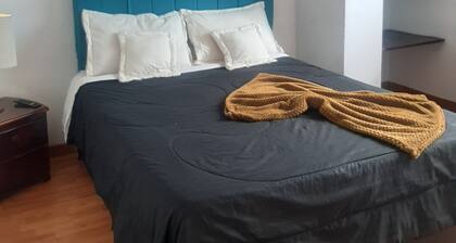 Near Corferias American embassy, nice room 2 blocks from U nacional.