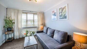 Apartment | Living area | 47-inch Smart TV with digital channels