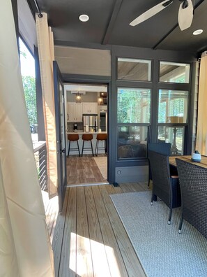 Dining - Eagle’s Nest Tiny House: Cozy Escape w/ Porch, Patio + Fire Pit (Tracy)