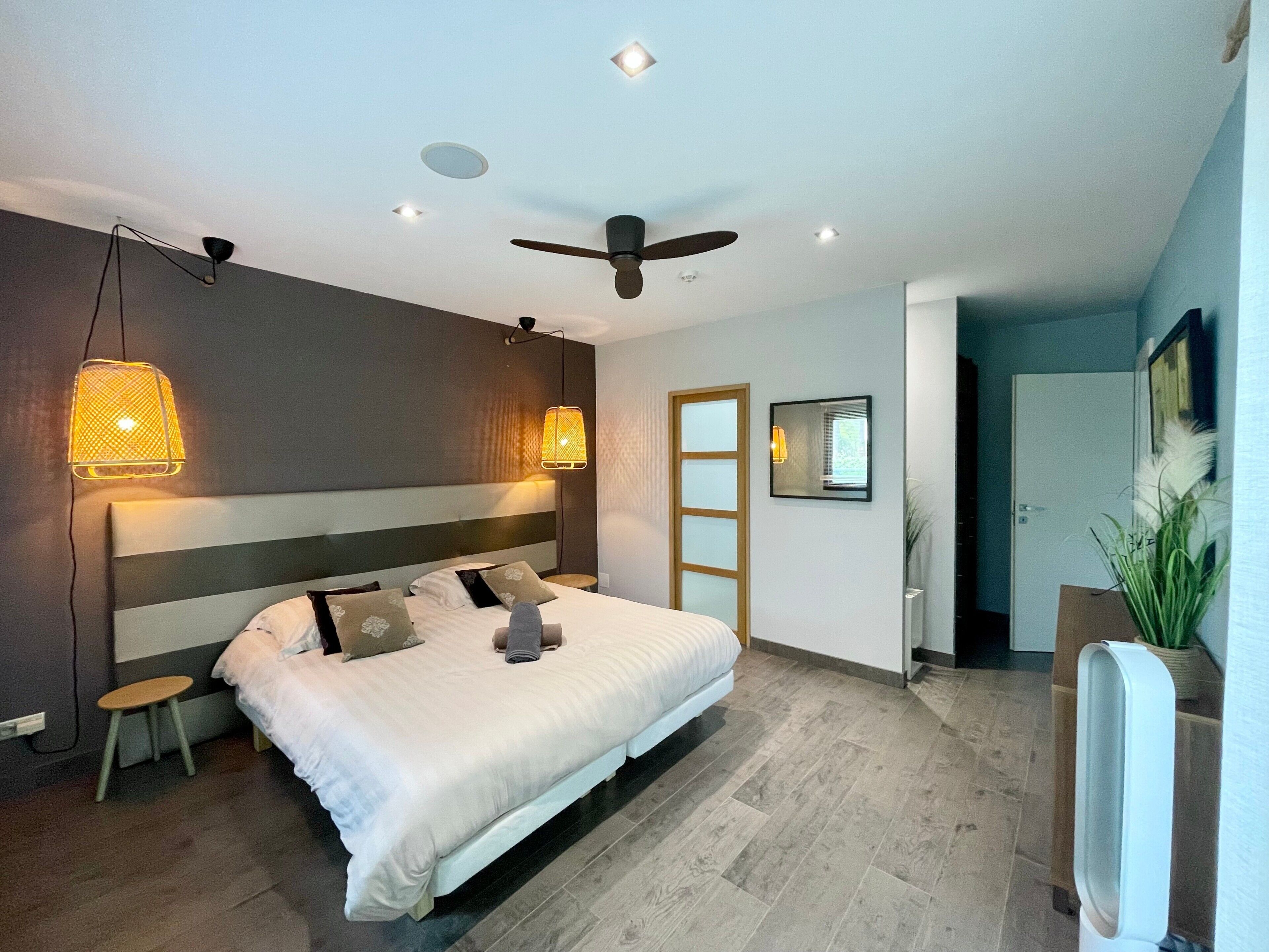 8 Schlafzimmer, Bügeleisen/Bügelbrett, kostenloses WLAN, Bettwäsche