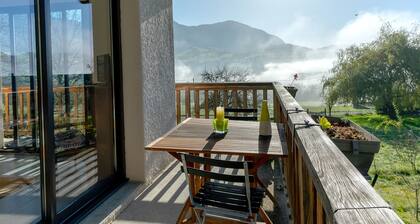 Maison de vacances 'Superbe Maison Pour 6 Personnes' avec vue sur la montagne, jardin privé et Wi-Fi