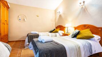 Wifi gratis y ropa de cama