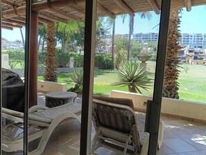 Terrace/patio - Lodging San Jose del Cabo, Villa las Quintas. (San José del Cabo)
