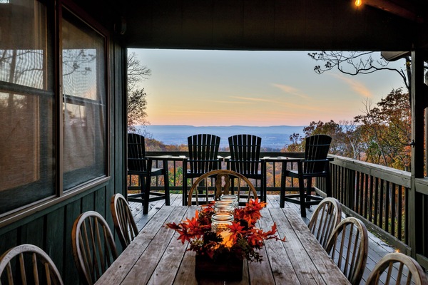 Sunset on the Deck