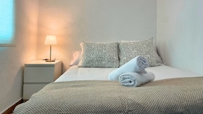 Desk, iron/ironing board, travel cot, free WiFi