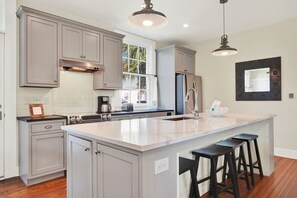 Dining tables, kitchen islands