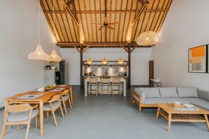 Villa Confort, 2 chambres, piscine privée | Intérieur