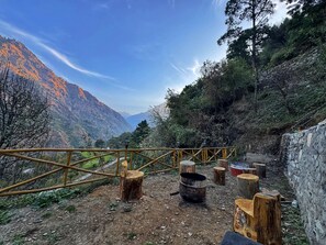 View from property - The Blissful A Frame Abode (Sainj)