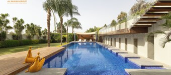 Luxurious 5-bedroom palace in sheikh zayed with private pool & garden