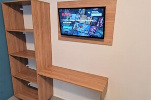Studio | Premium bedding, free WiFi, bed sheets - Marmeu Enseada (Guarujá)