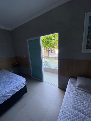 Studio | Premium bedding, free WiFi, bed sheets - Marmeu Enseada (Guarujá)