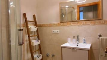 Shower, hair dryer