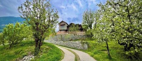 Fassade der Unterkunft