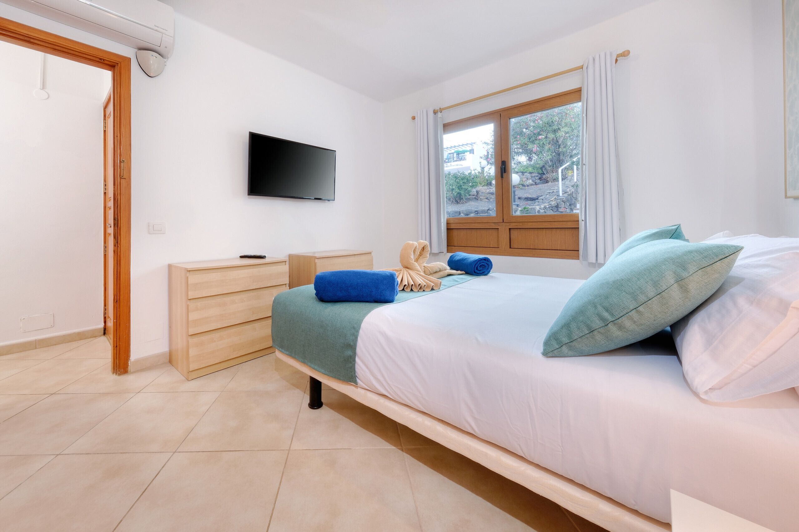 Skrivebord, strygejern/strygebræt, weekendseng, gratis Wi-Fi