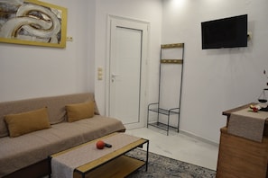 Apartamento Deluxe, vistas a la montaña | Zona de estar