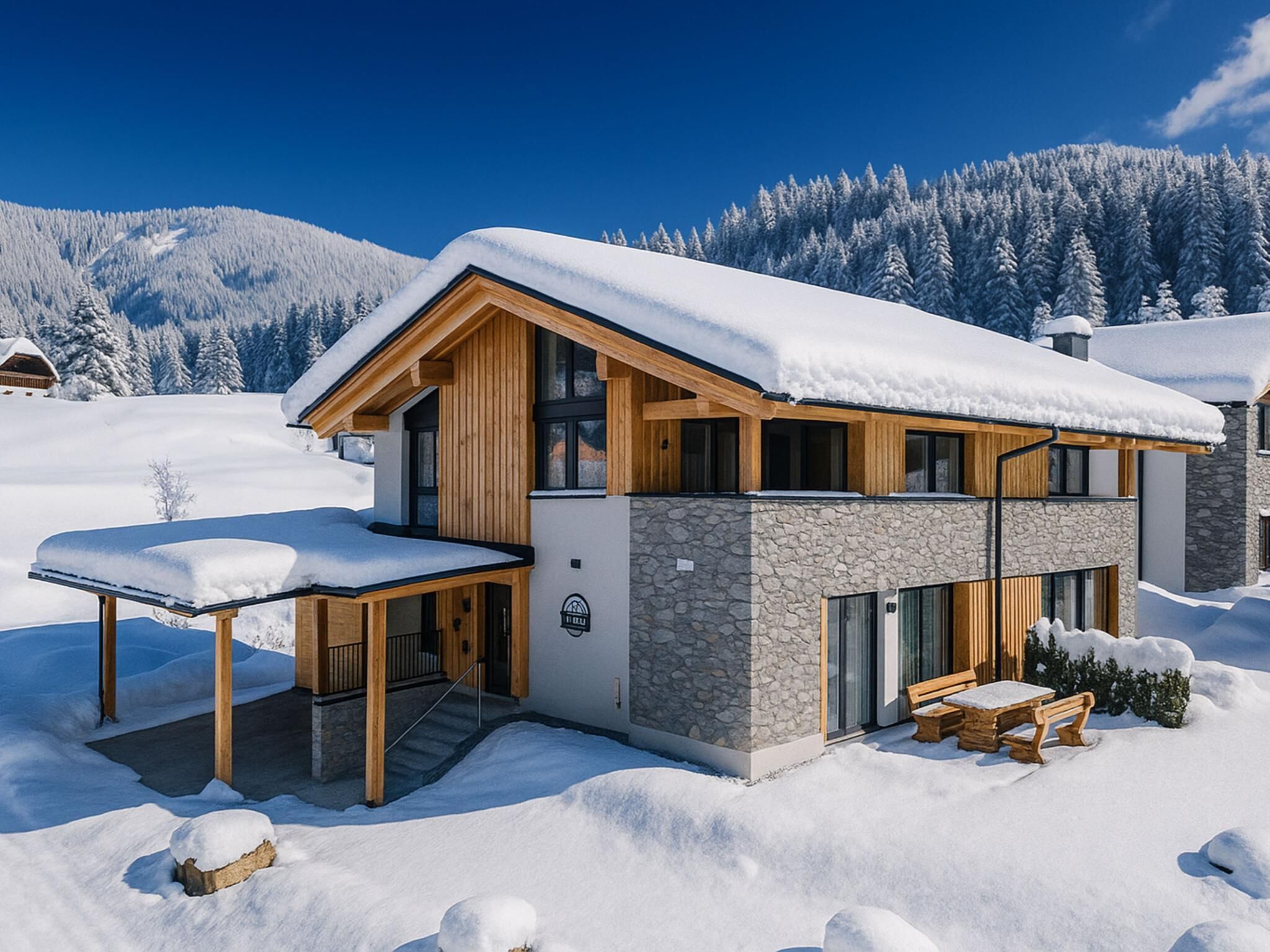 Holiday Home Exterior [winter]