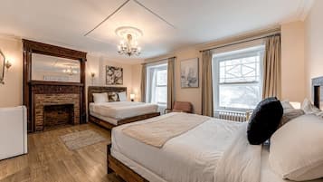 2 chambres, fer et planche Ă repasser, Wi-Fi, draps fournis