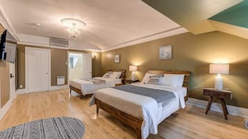 1 chambre, fer et planche Ă repasser, Wi-Fi, draps fournis