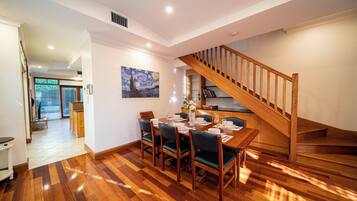 Economy Townhome, Balcony | In-room dining