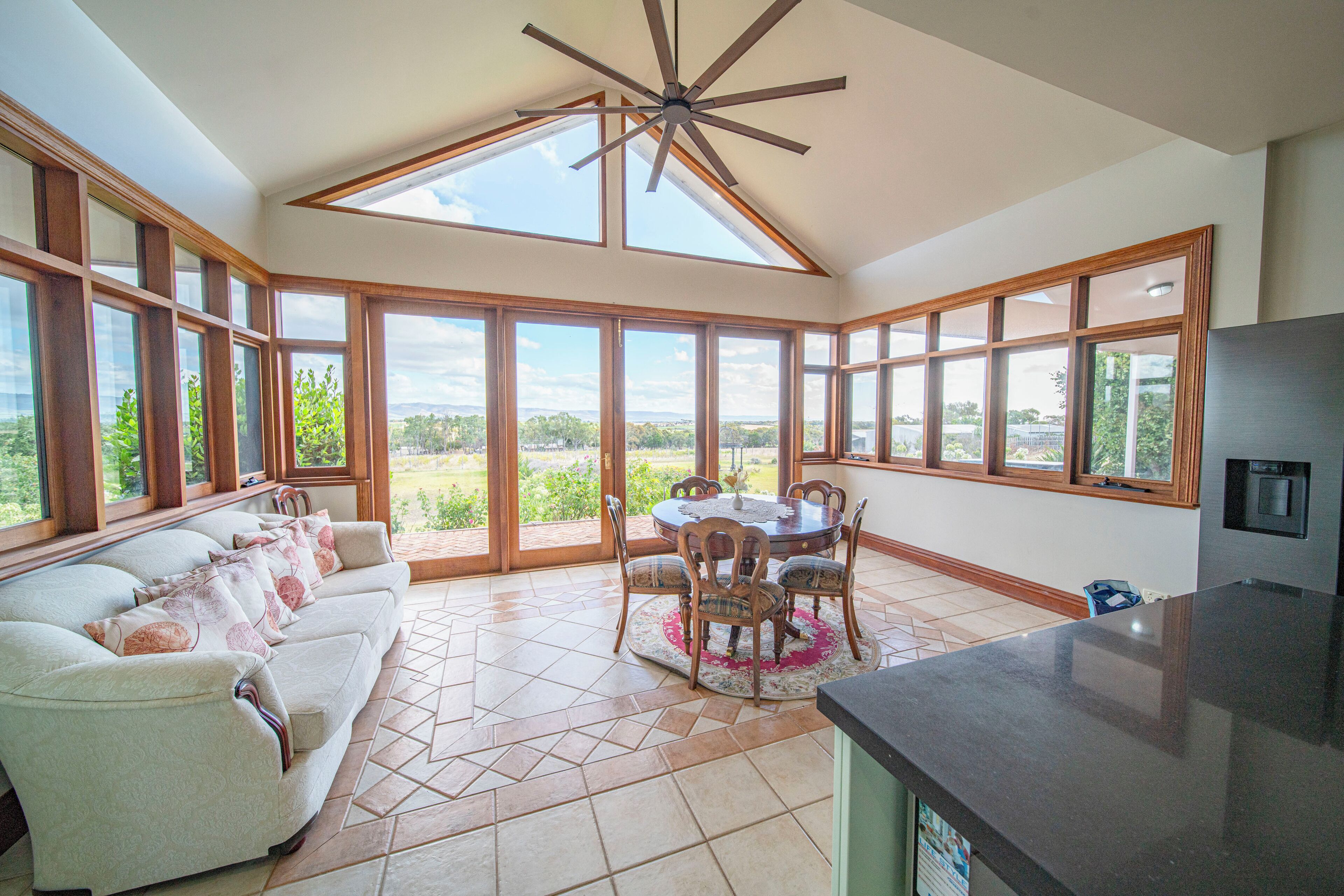 House, Vineyard View | Living area | TV