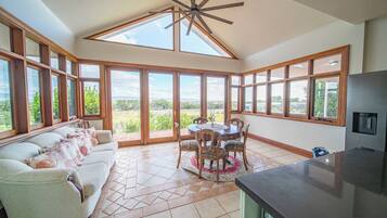 House, Vineyard View | Living area | TV