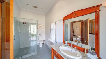 Casa, vistas al viñedo | Baño