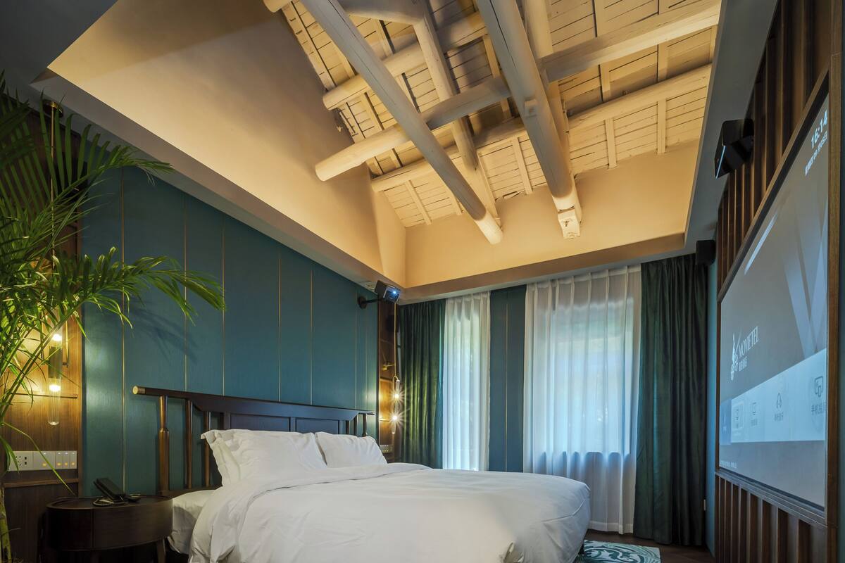 Premier suite | Luxe beddengoed, donsdekens, Select Comfort-bedden, een gratis minibar